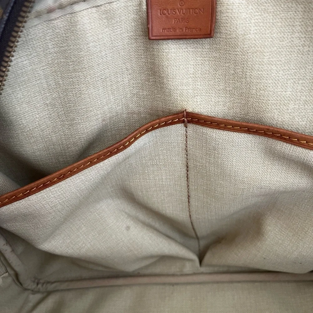 Louis Vuitton Brown Monogram Deauville Handbag